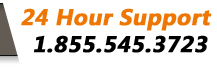 24 Hour Support Call 1-855-545-3723